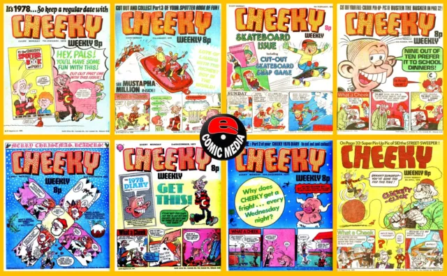 Cheeky UK Comics + Annuals + Specials On PC DVD Rom (CBR Format) 2