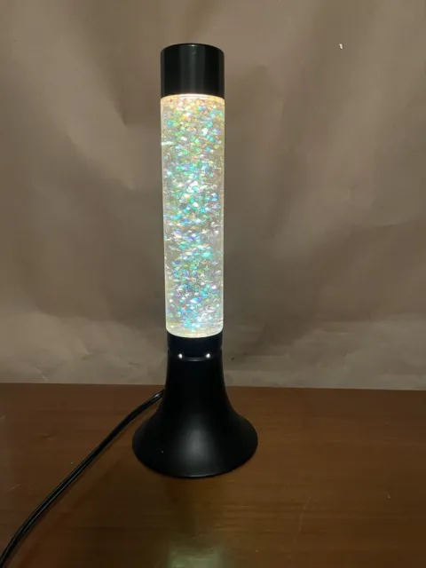 Rare Enhance LiquidTeck Inc. Glitter Lamp Y2K (Some Yellowing On Bottle)