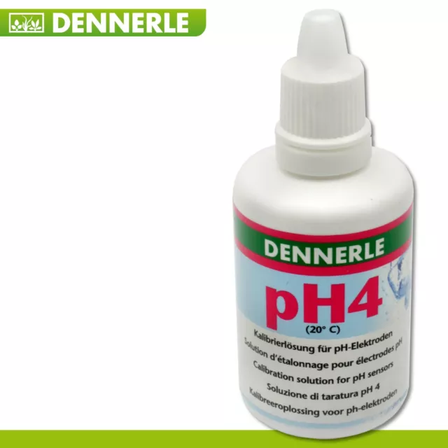 Dennerle 50 ML pH4 Solution de Calibrage Solution D’Étalonnage