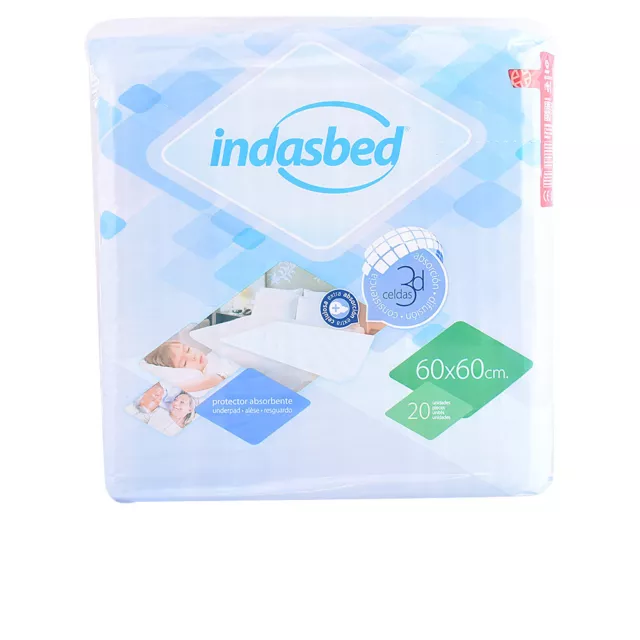 Higiene Indasec unisex INDASBED protector absorbente 60x60 cm 20 u