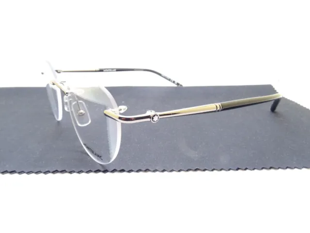 Mont Blanc Mb 0244O 001 Randlose Brille, Brille, Rahmen, Eyewear