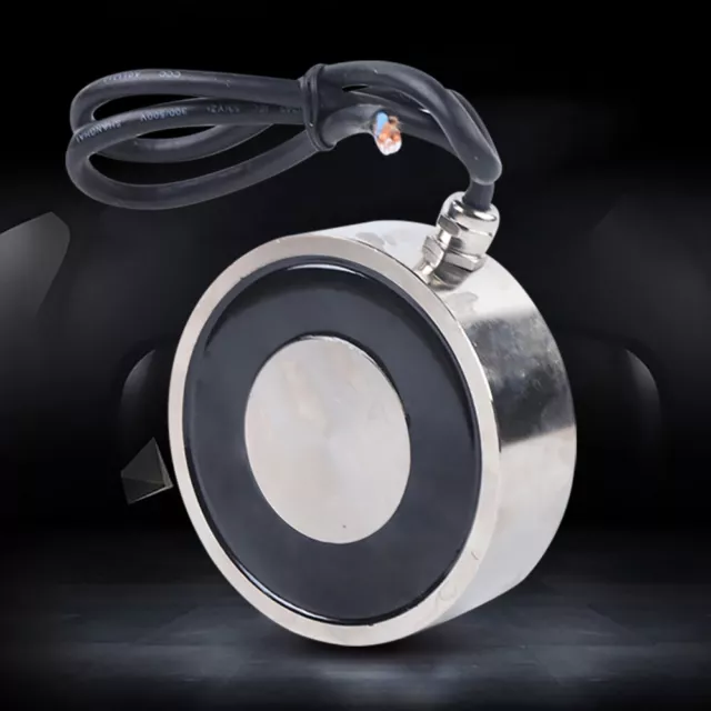 Electric 200kg/2000N Lifting Magnet Electromagnet Solenoid Lift Holding