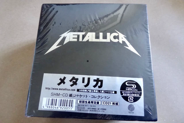 Mini Metalliça METALLICA JAPANESE MINI lp cd Box Set - all studio albums - 15 albums ...