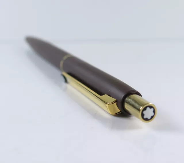 Montblanc Slim Line Kugelschreiber matt braun new old stock