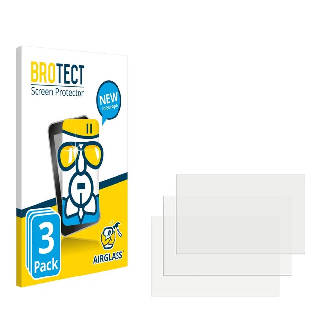 3x BROTECT Panzerglasfolie für Yenock Digitaler Bilderrahmen 10.1 Zoll Schutz
