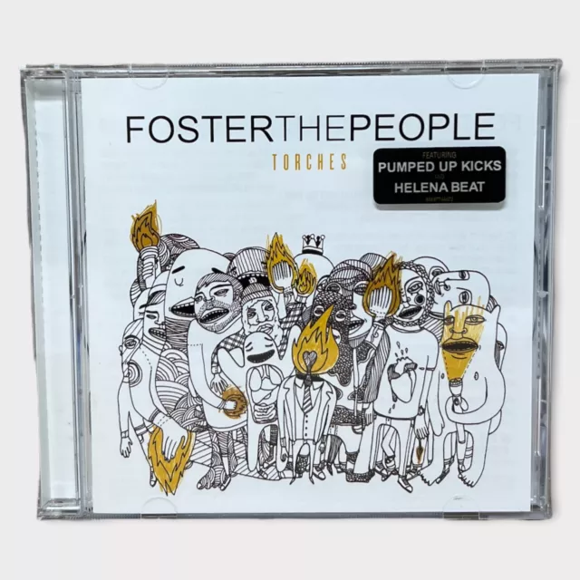 Foster The People - Torches CD (Album, 2011, Columbia) ft. Pumped Up Kicks