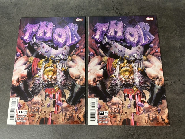 (2) Thor 21 Lot 2022 NM Unread 1st Full Appearance Origin The God Of Hammers 🔥