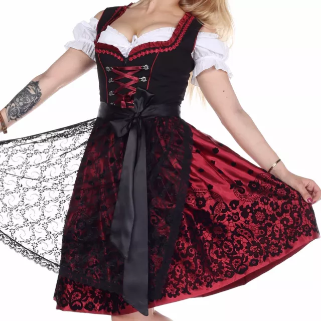 020.. !!!ORIGINAL LIFOS!!! Oktoberfest Trachtenkleid 3Tlg. Dirndl Gr. 34 bis 52