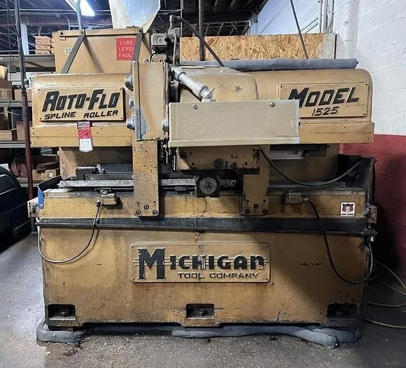 1525 Michigan/Anderson "Roto-Flo" Hydraulic Spline Roller - #29780
