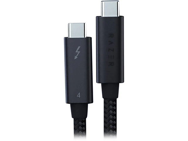 Razer Thunderbolt 4 Cable (2.0m / 6.56ft): Up to 40 Gigabits Per Second