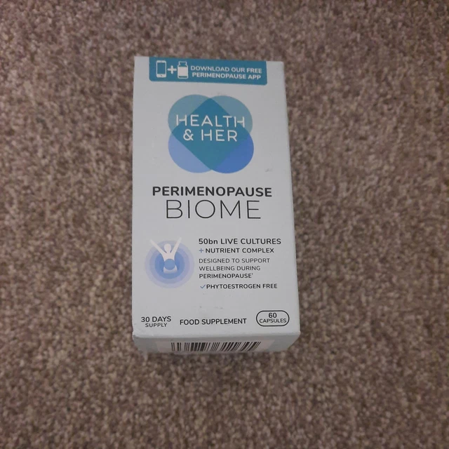 HEALTH & HER Perimenopause Biome Multi Nutrient Support Supplement 60