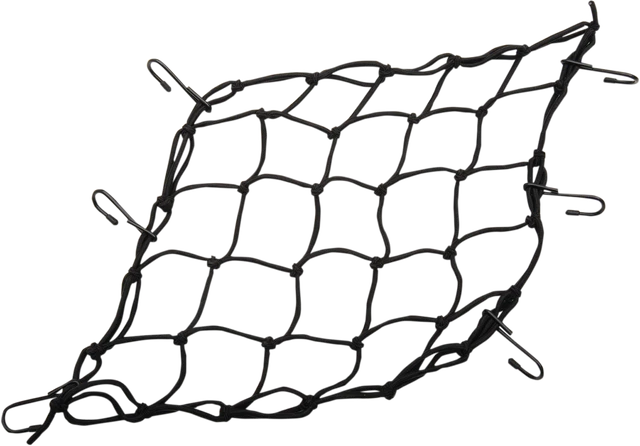 Emgo 78-60500 Super Net-Black 38Cm X Rete Portabagagli Elastico