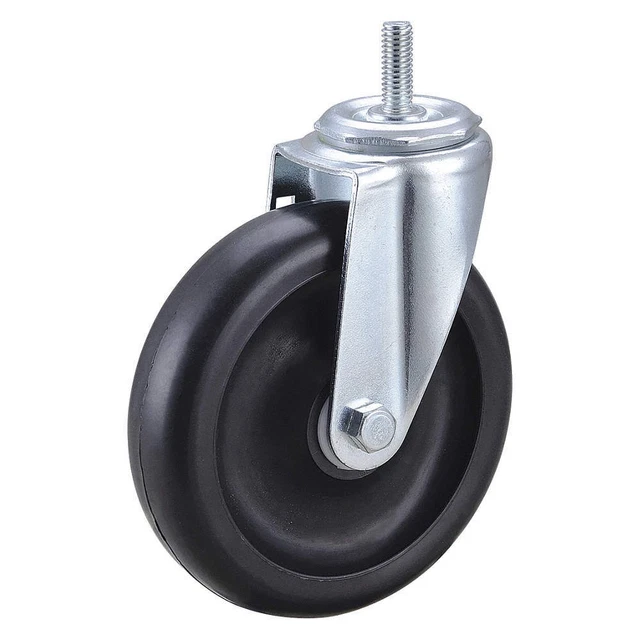 GRAINGER APPROVED 32J865 General Purpose Threaded Stem Caster,5"