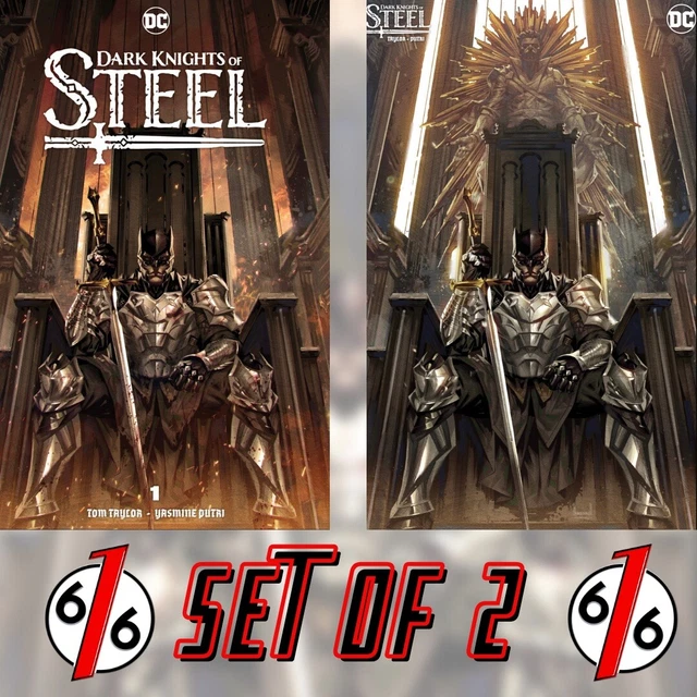 🚨🔥🗡 DARK KNIGHTS OF STEEL #1 KAEL NGU SET Trade Dress & Minimal Dress Variant