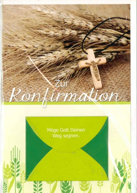 Glückwunschkarte Zur Konfirmation Möge Gott Deinen Weg segnen Geldkarte