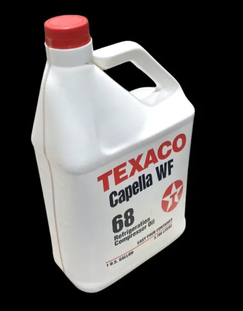 Texaco Capella WF 68 Refrigeration Compressor Oil 1 Gallon