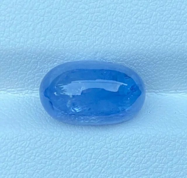 Natural Blue Sapphire Sri Lanka 8.42 Cts Cabochon Cut Loose Gemstone