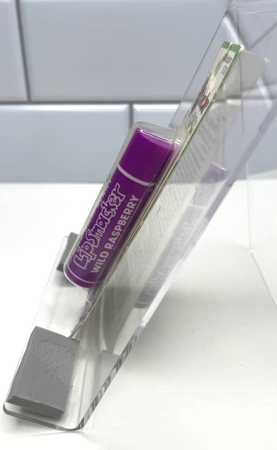 Vintage NOS 80s 90s Lip Smacker Lip Balm RARE Wild Raspberry Bonne Bell NEW 3