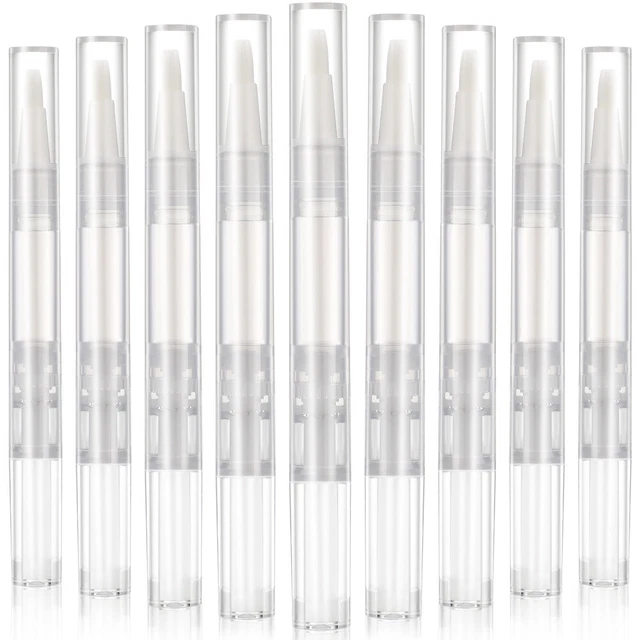 21 Pcs Leerer Nagelhautöl- -Stift Plastikbehälter Parfümbehälter Füllung