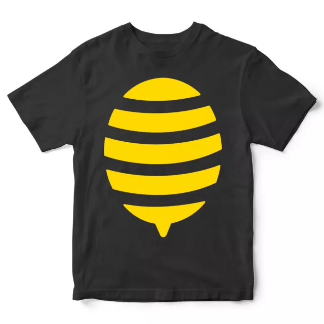 Kids Bee Costume T Shirt Funny Halloween Fancy Dress Outfit Gift Idea Him Her