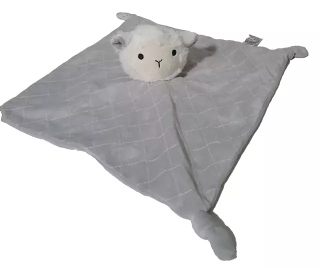 ANKO KMART BABY Comforter Security Blanket Grey Elephant Plush Soft Toy 15.00 PicClick AU