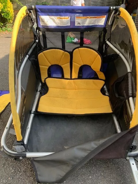 Used burley outlet bike trailer