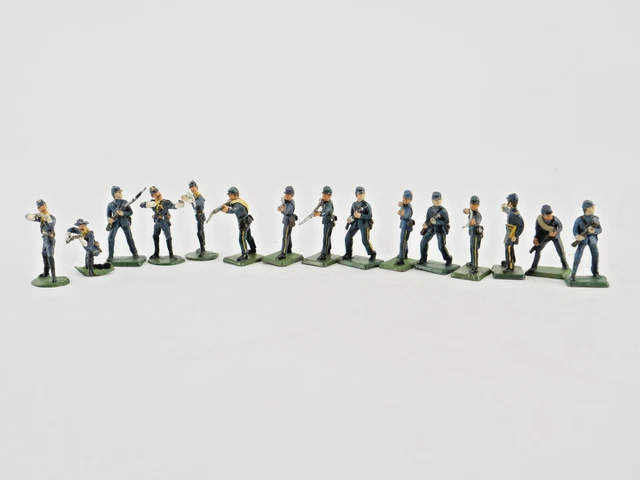 Lot De 5 Soldats Almirall Palou WWII 1:32 (60mm) - Neufs Mais Blisters Abîmés