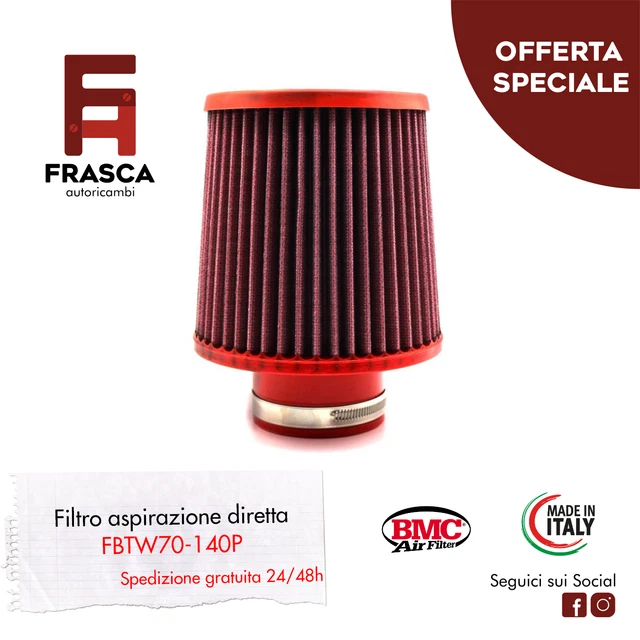 Kit Filtro Aria Universale 76mm: Tubo Di Aspirazione In Alluminio E Filtro A Fungo, Per Modifiche Auto, Effetto Carbonio - 2