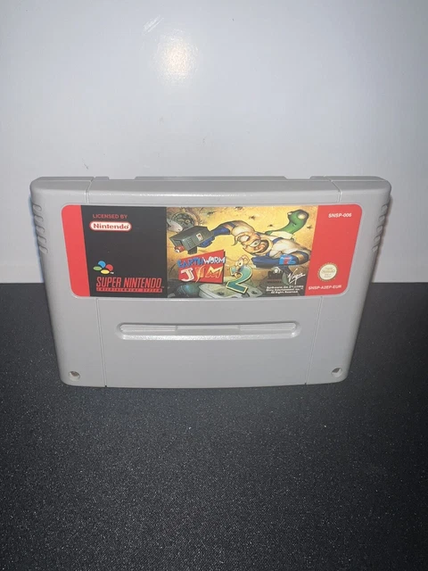 Earthworm Jim 2 Super Nintendo SNES / PAL / EUR Cartouche Seule