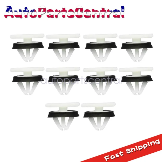 10Pcs For Chevy GMC GM Rocker Trim Wheel Opening Molding Retainer Clips