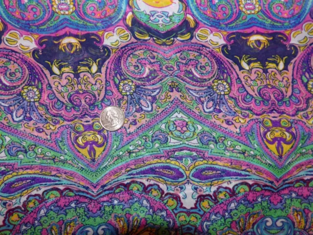 Synthetic Thin Fabric 34x35-1/2" Yardage Print F53
