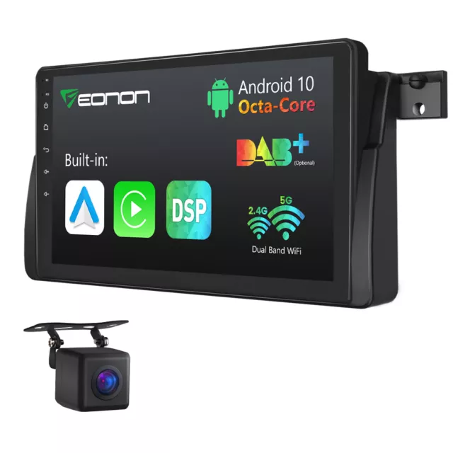 Eonon 9" IPS 8-Kern Android Auto GPS Autoradio Navi Bluetooth DSP für BMW E46 M3