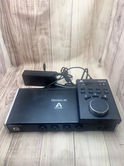 Apogee Element 46 Thunderbolt + Apogee Controller (used & w.out power cable)