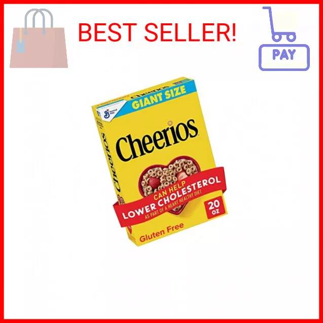 Cheerios Cereal, Limited Edition Happy Heart Shapes, Heart Healthy Cereal With W