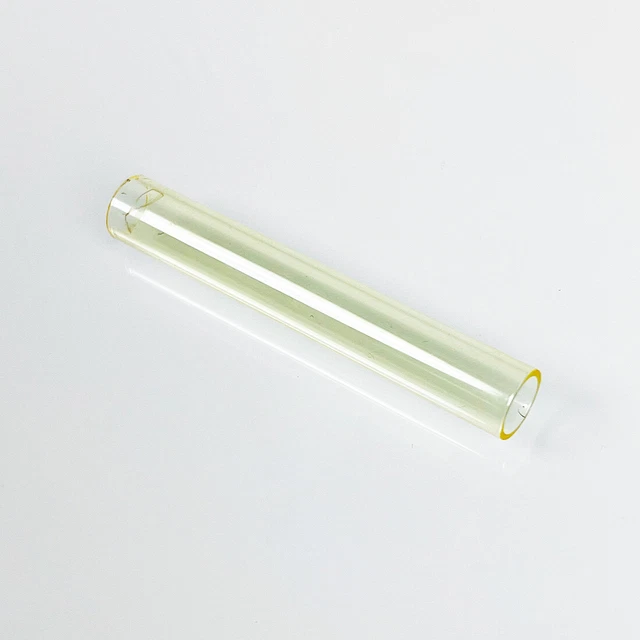 Palomar StarLux Icon Handpiece Head Glass Flow Tube - Yellow 10mm