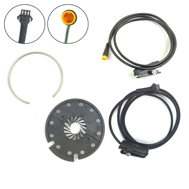 12 Magnet Electric-Bike Split PAS Pedal Assist Sensor Cadence Speed Easy Fitting