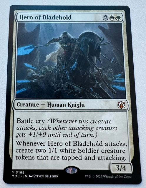 Hero of Bladehold - MOC 0188 - NM - MTG Magic