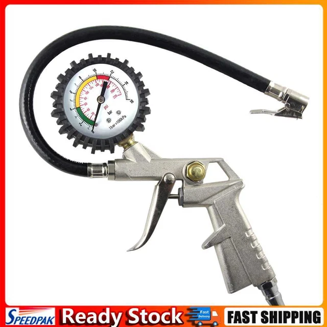 Digital Tire Pressure Gauge 220 PSI Dial Pressure Meter Gauge for Car Auto Truck