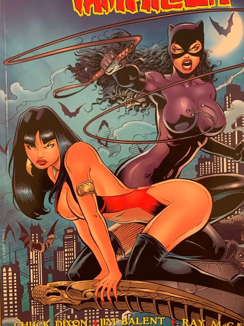 Catwoman & Vampirella Graphic Novel DC Harris Comics 1997 The Furies TPB 2