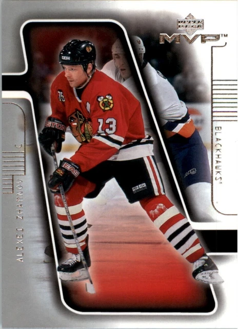 1998-99 Topps Finest Alexei Zhamnov #134 Chicago Blackhawks 1998-99 Topps Finest Alexei Zhamnov #134 Chicago Blackhawks