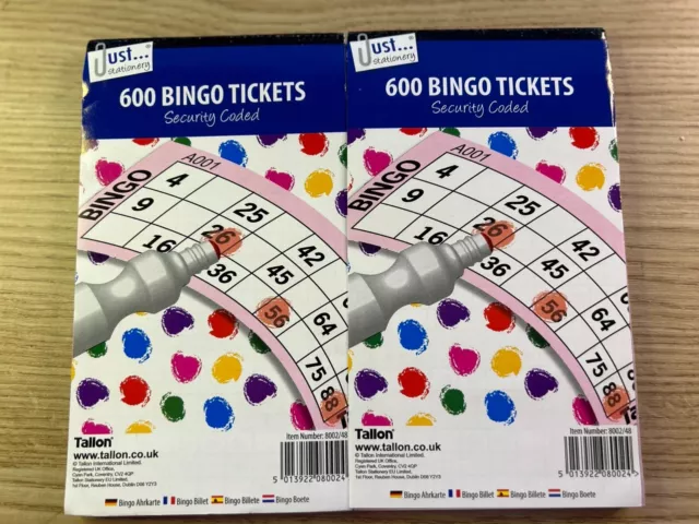 1200 Bingo Sheets & Dabbers Set - Bingo Cards for Game Night Fun 2