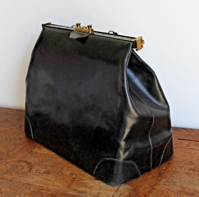 Sacs Femme | Sac bandoulière en cuir lisse SPENCER Noir | Oh My Bag