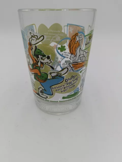 McDonalds Walt Disney Pixar Glass (World 100 Years of Magic Cup)