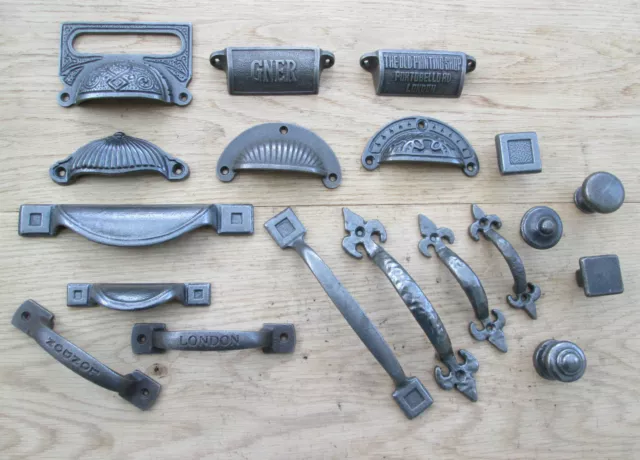 Cast Iron Chest Drawer Wardrobe Kitchen Cupboard Cabinet Door Handles/ Knobs