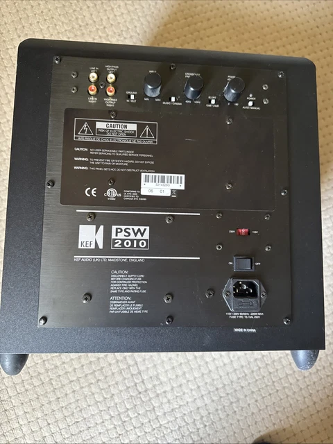 Picclick Powered Subwoofer Kef Subwoofer Psw 2010 KEF PSW2010