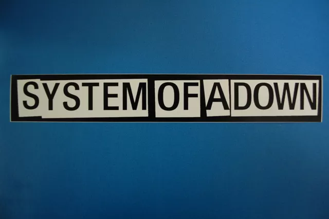 System Of A Down Sticker (S58)