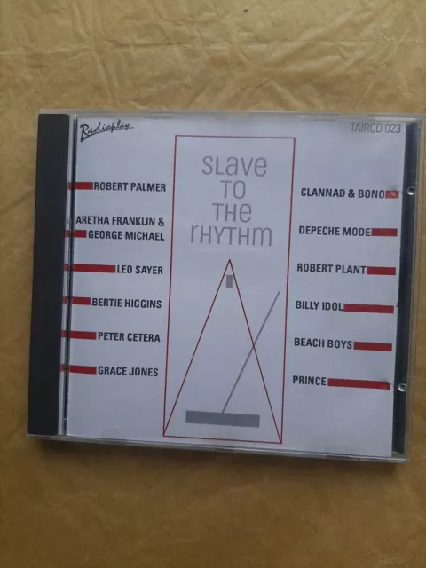 Radioplay BBC Promo CD - Slave to the Rhythm (PRINCE Depeche Mode U2 G.Michael)