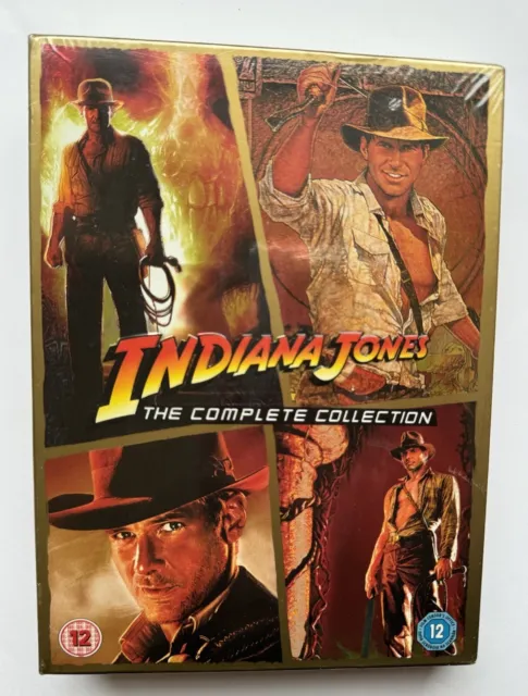 Indiana Jones The Complete Collection Box Set *NEW & SEALED* DVD *FREE POSTAGE*