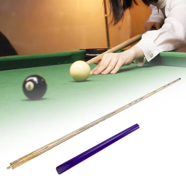 Queue De Billard Graootoly En Bois D'Érable 145cm | Professionnelle Bleue - À Assembler