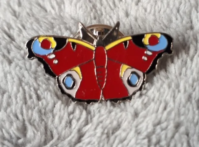 BUTTERFLY Cute Enamel Pin Badge, Wearable & Collectable, for Bag, Jacket, etc
